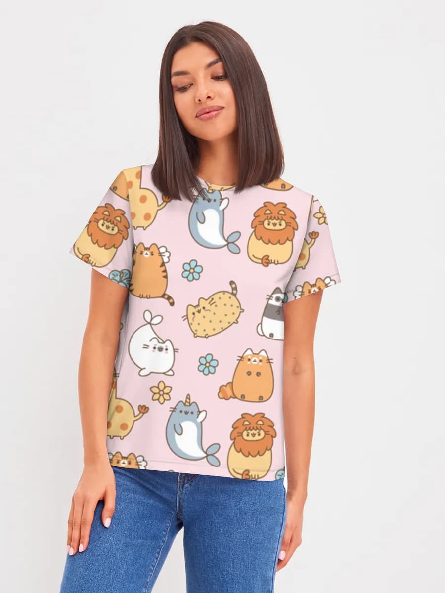 Women's basic cotton T-shirt