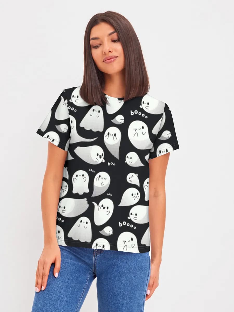 Women's basic cotton T-shirt