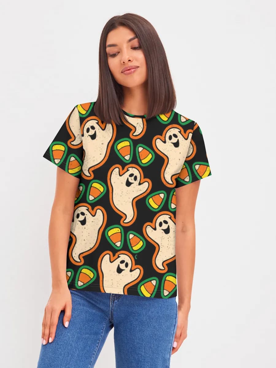 Women's basic cotton T-shirt
