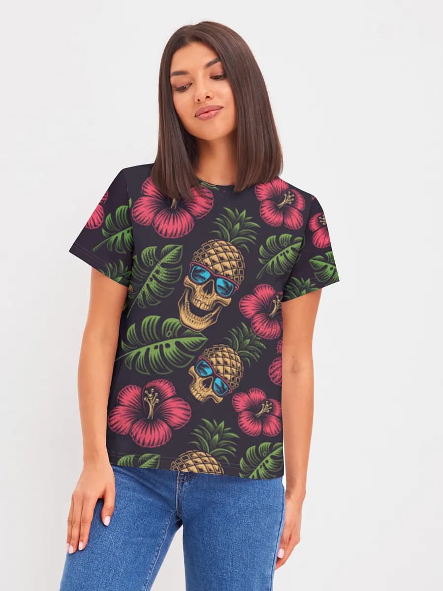 Women's basic cotton T-shirt