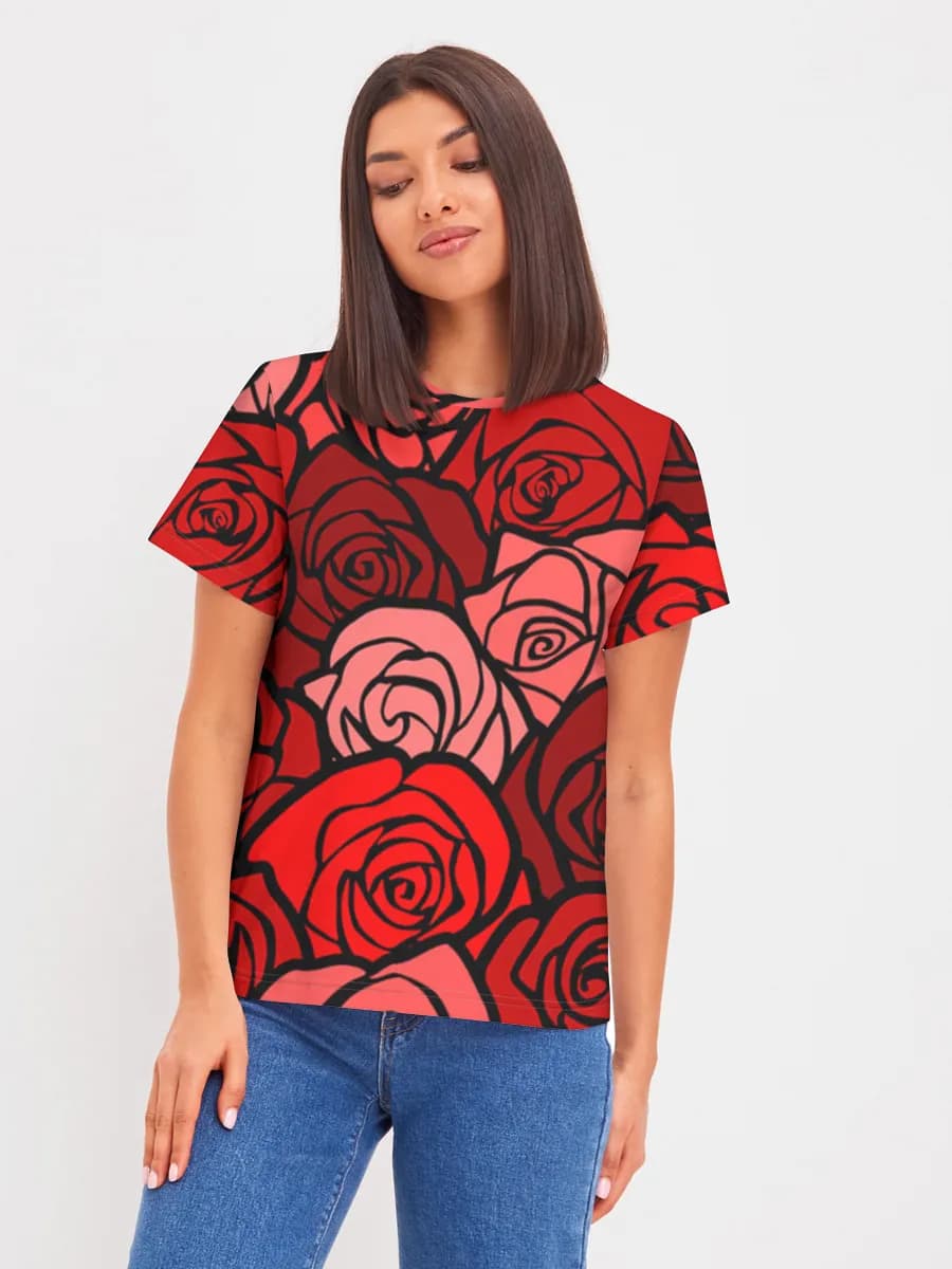 Red And Pink Roses