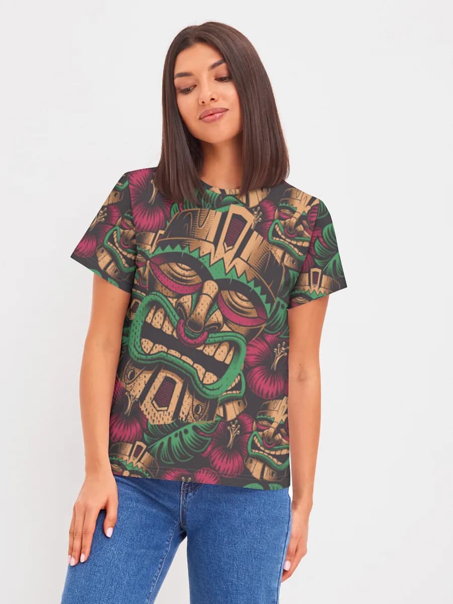 Women's basic cotton T-shirt