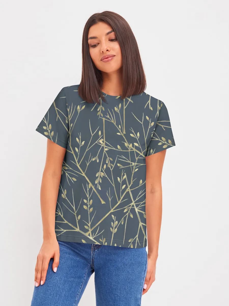Women's basic cotton T-shirt