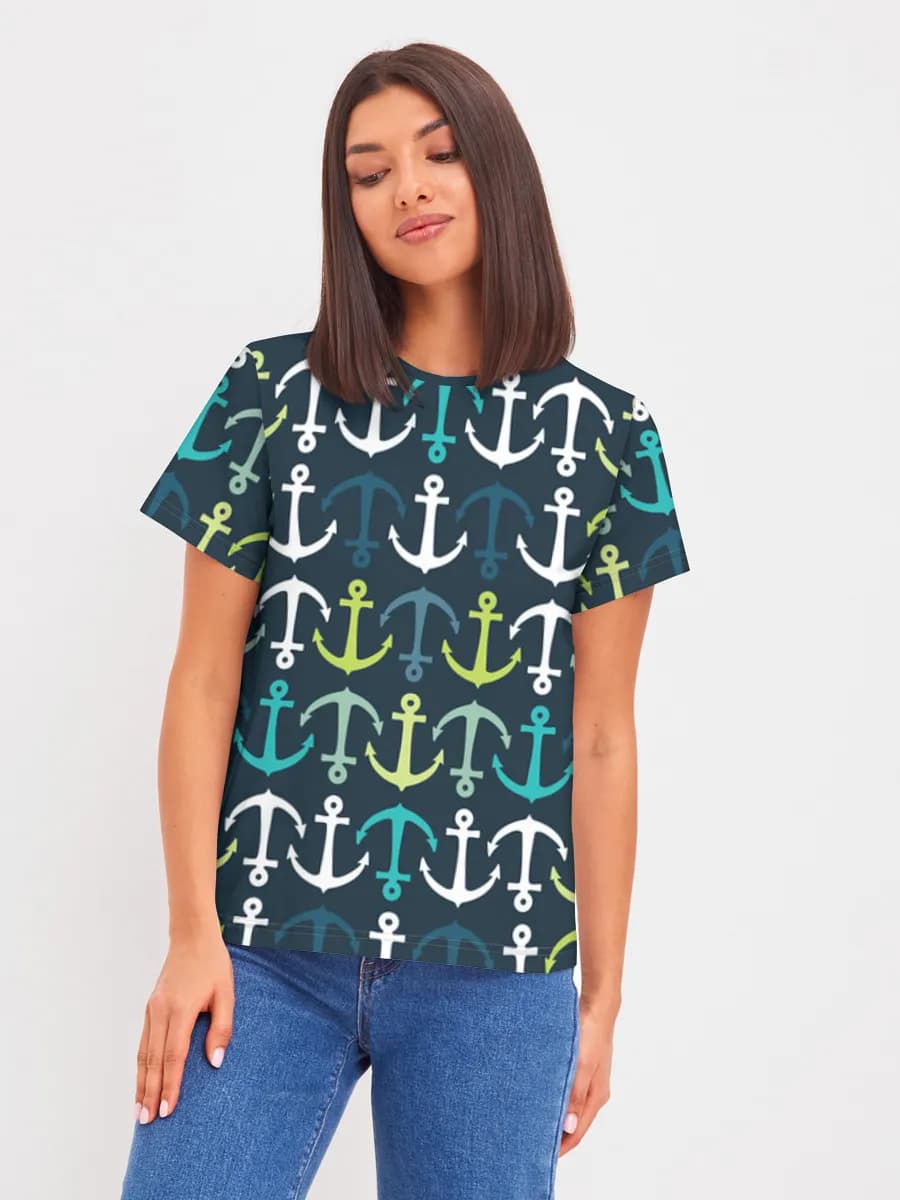 Women's basic cotton T-shirt