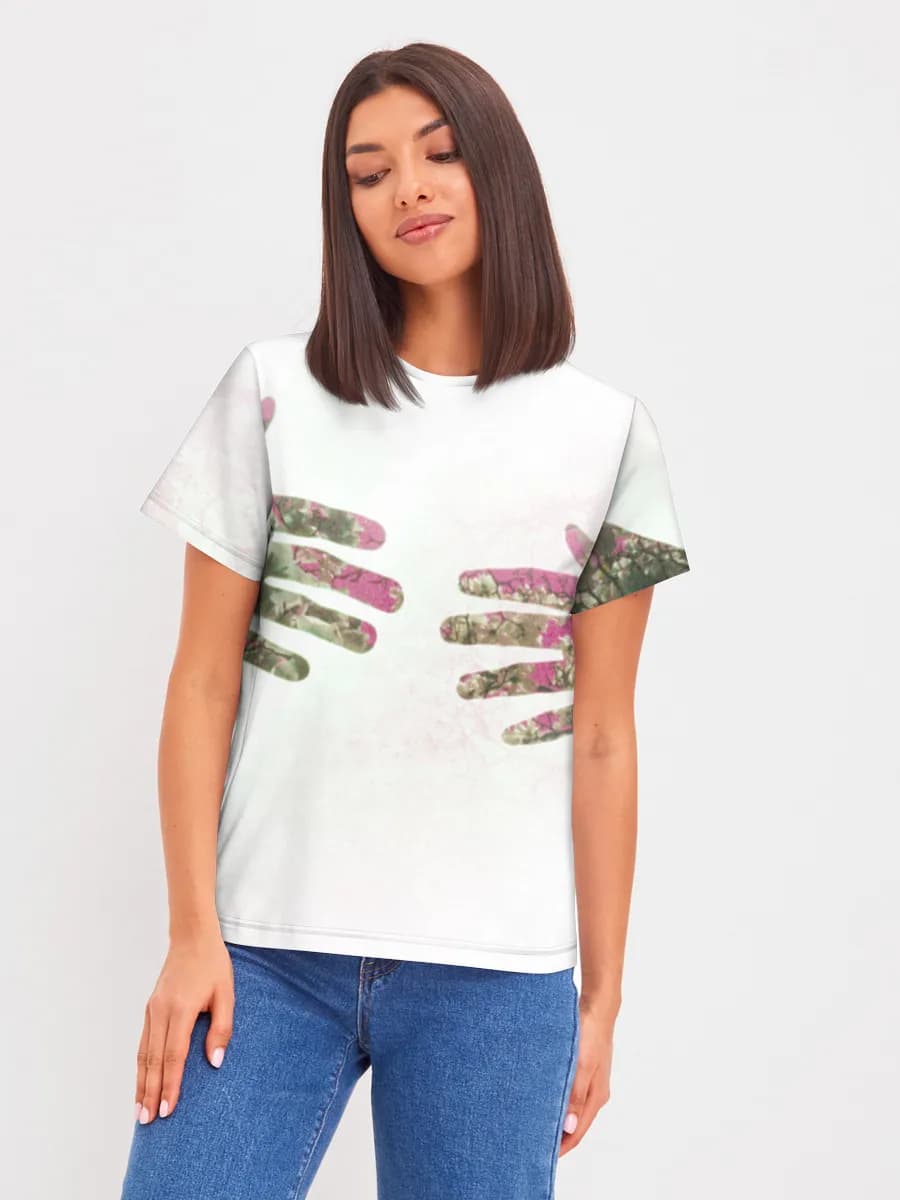 Women's basic cotton T-shirt