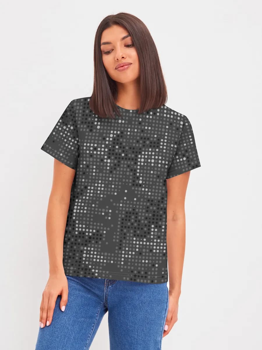 Women's basic cotton T-shirt