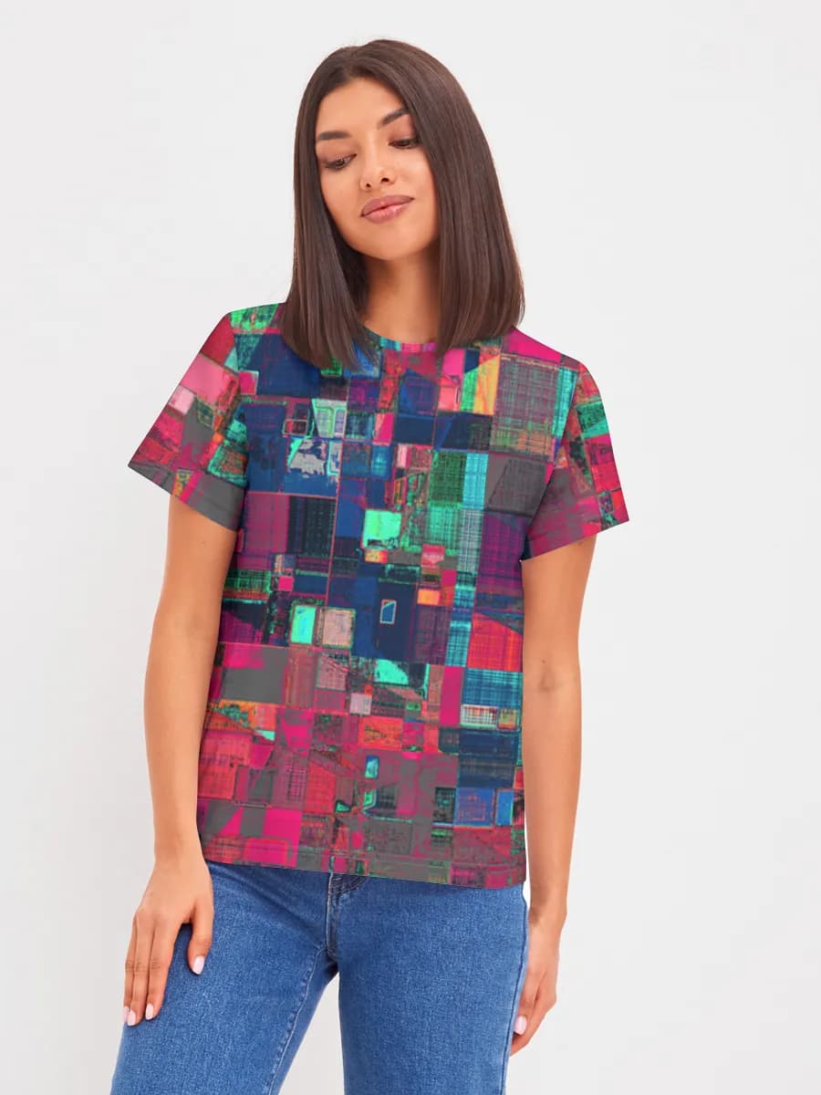 Women's basic cotton T-shirt