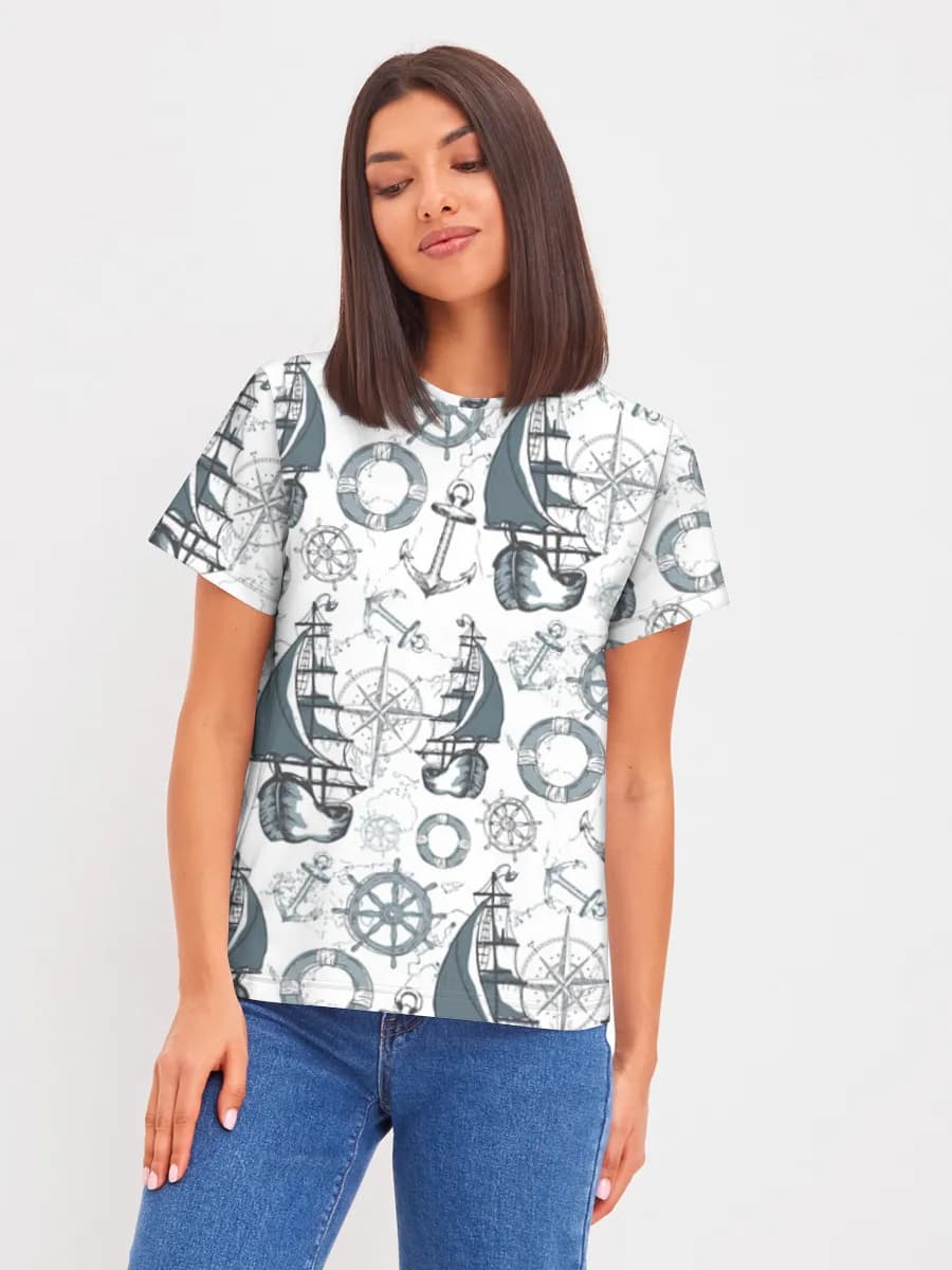Women's basic cotton T-shirt