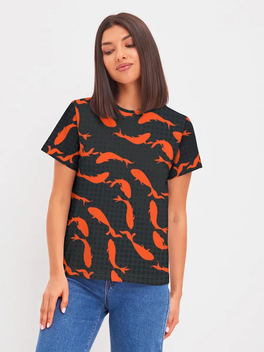 Women's basic cotton T-shirt
