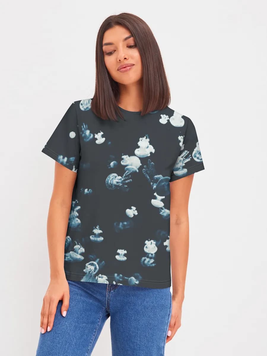 Women's basic cotton T-shirt