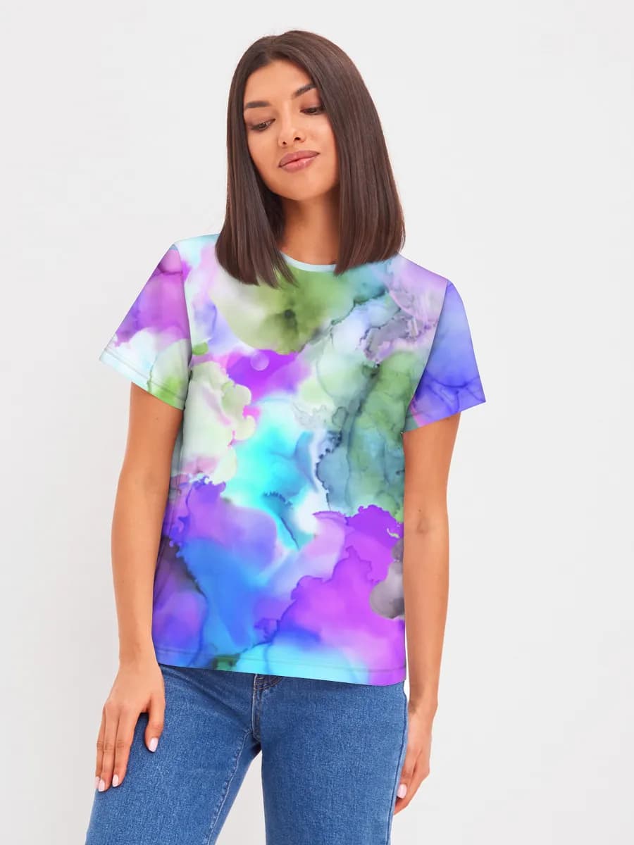 Women's basic cotton T-shirt