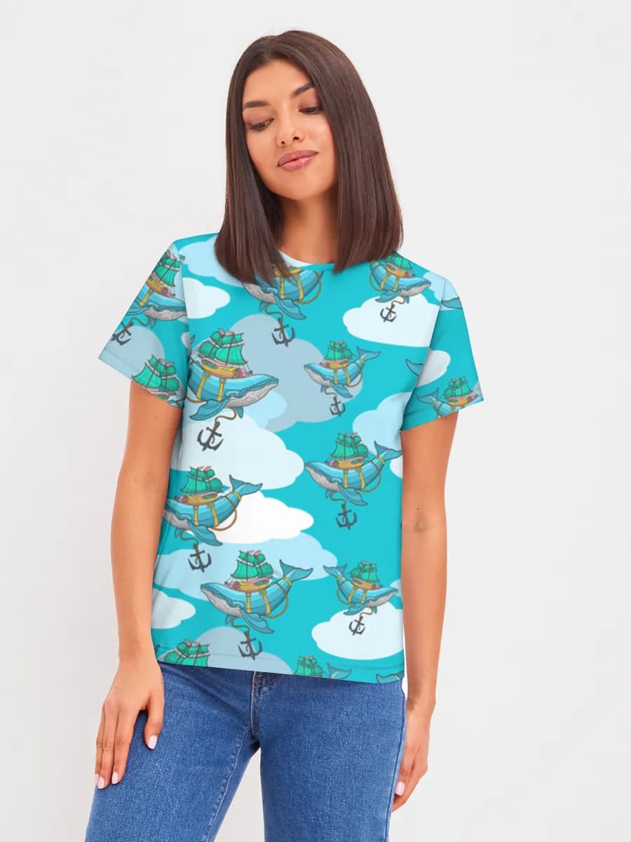 Women's basic cotton T-shirt