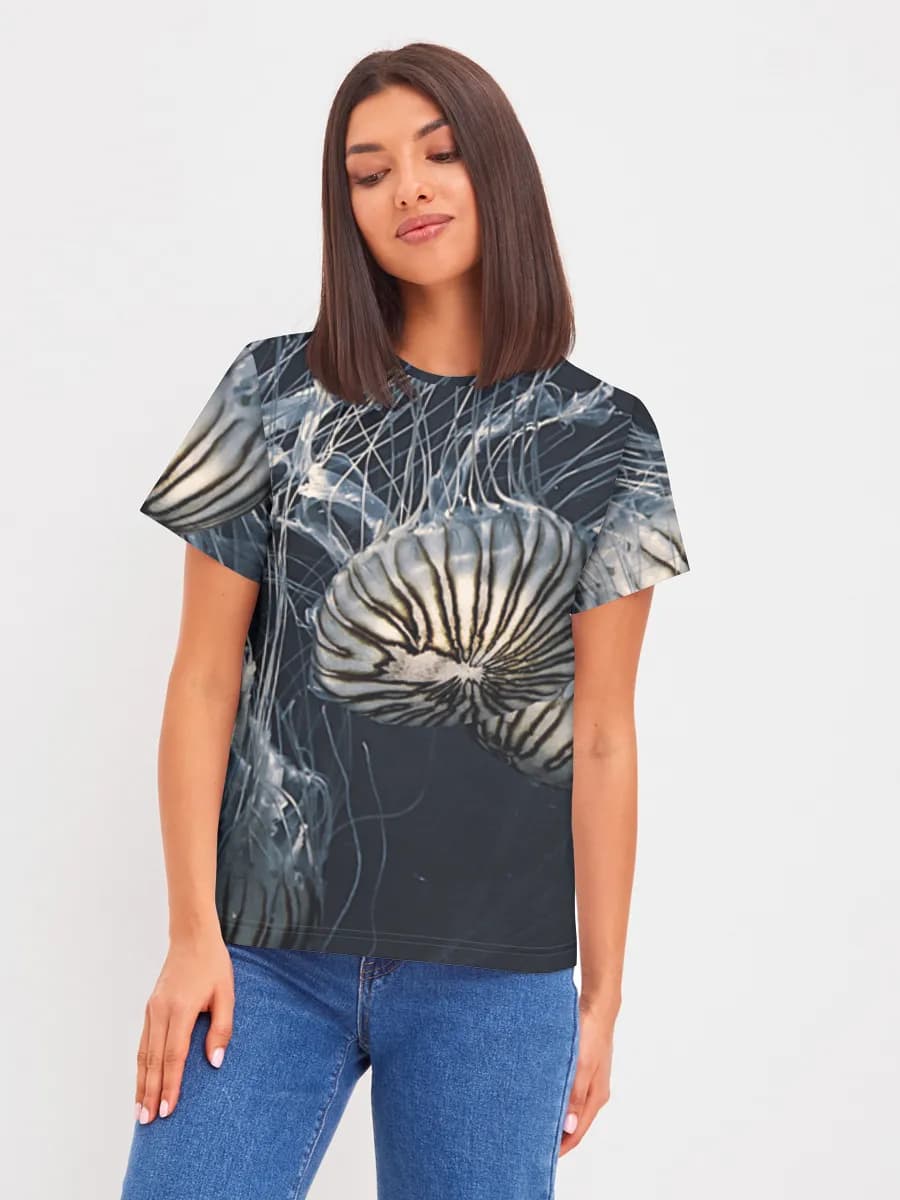Women's basic cotton T-shirt