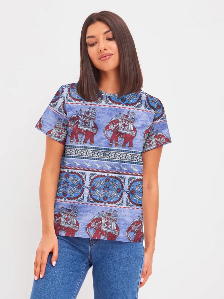 Women's basic cotton T-shirt