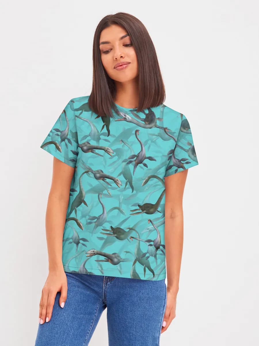 Women's basic cotton T-shirt