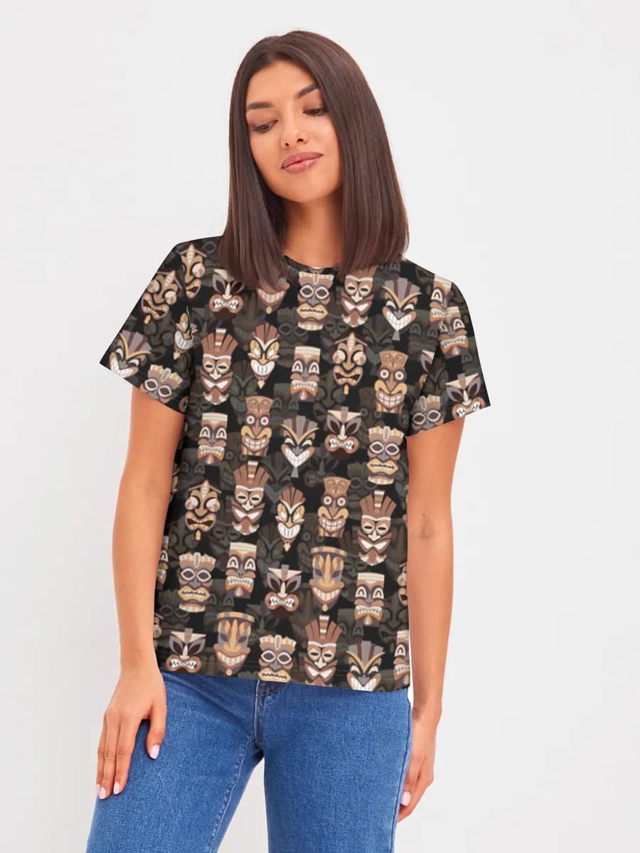 Women's basic cotton T-shirt