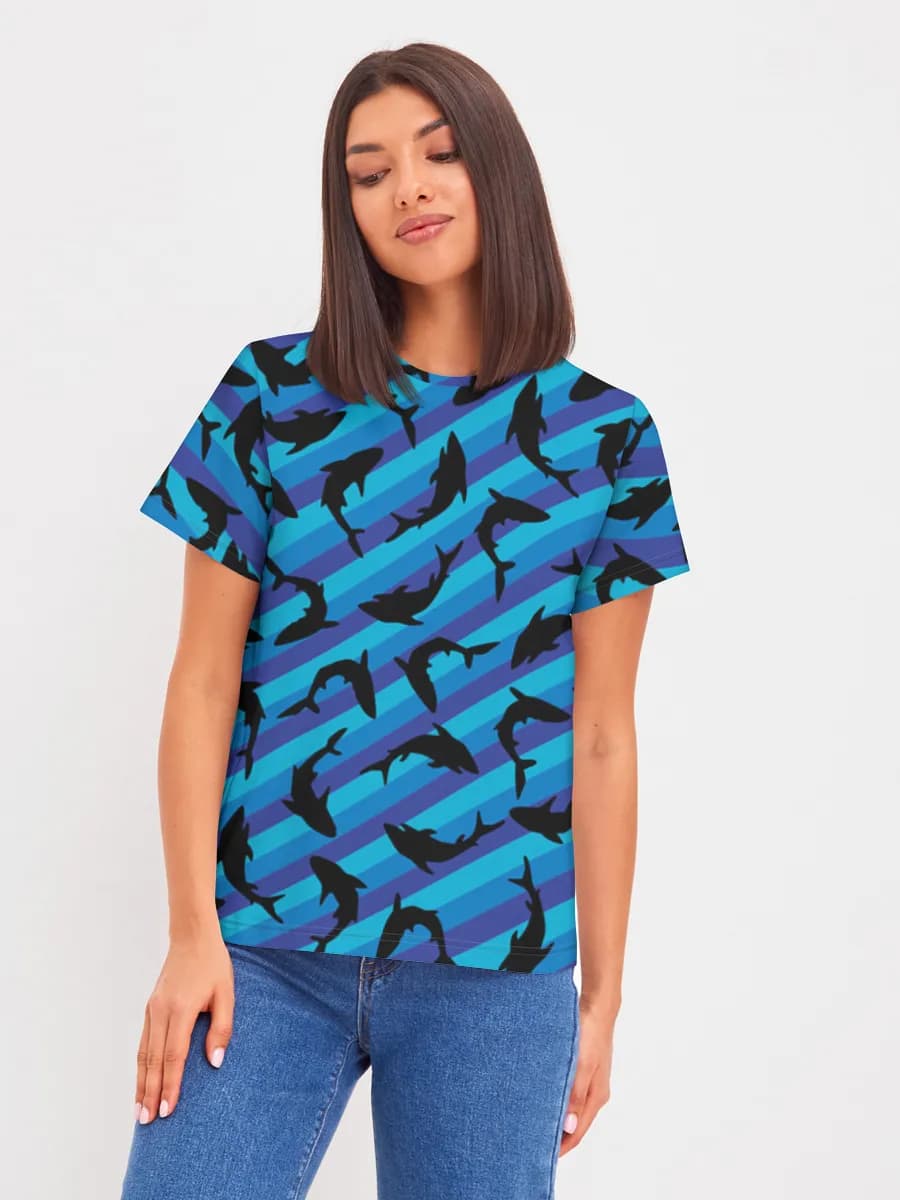 Women's basic cotton T-shirt