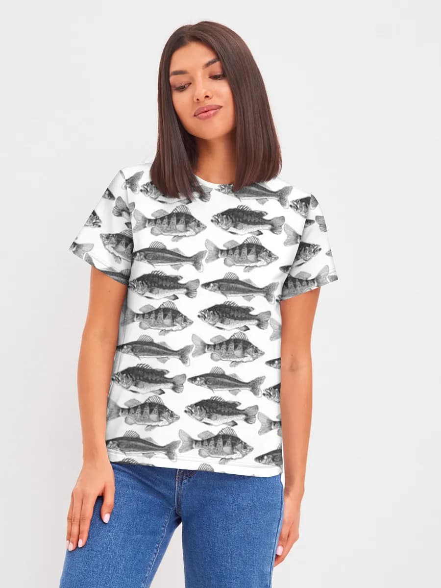 Women's basic cotton T-shirt