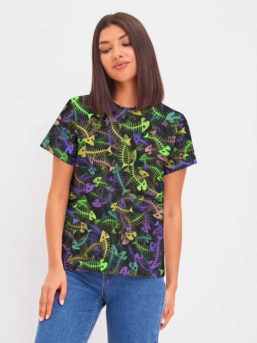 Women's basic cotton T-shirt