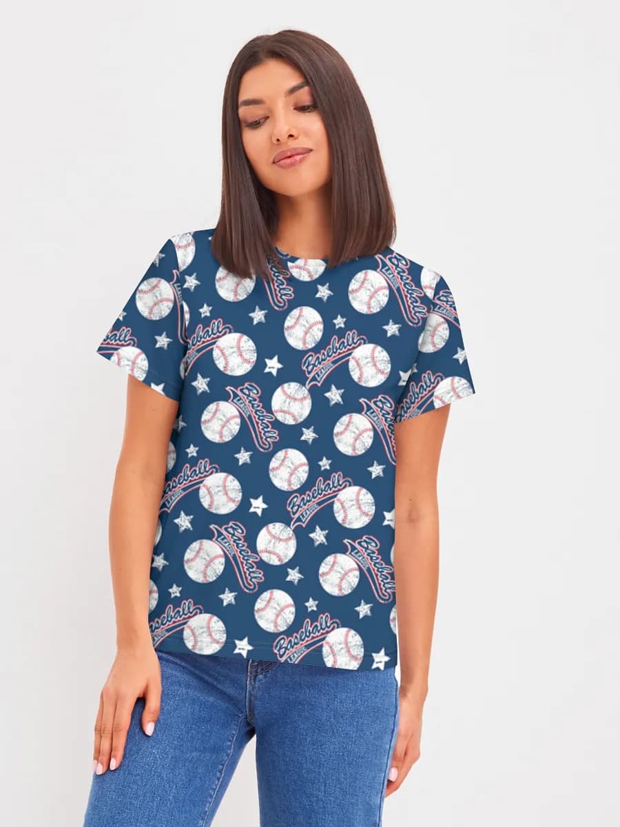 Women's basic cotton T-shirt