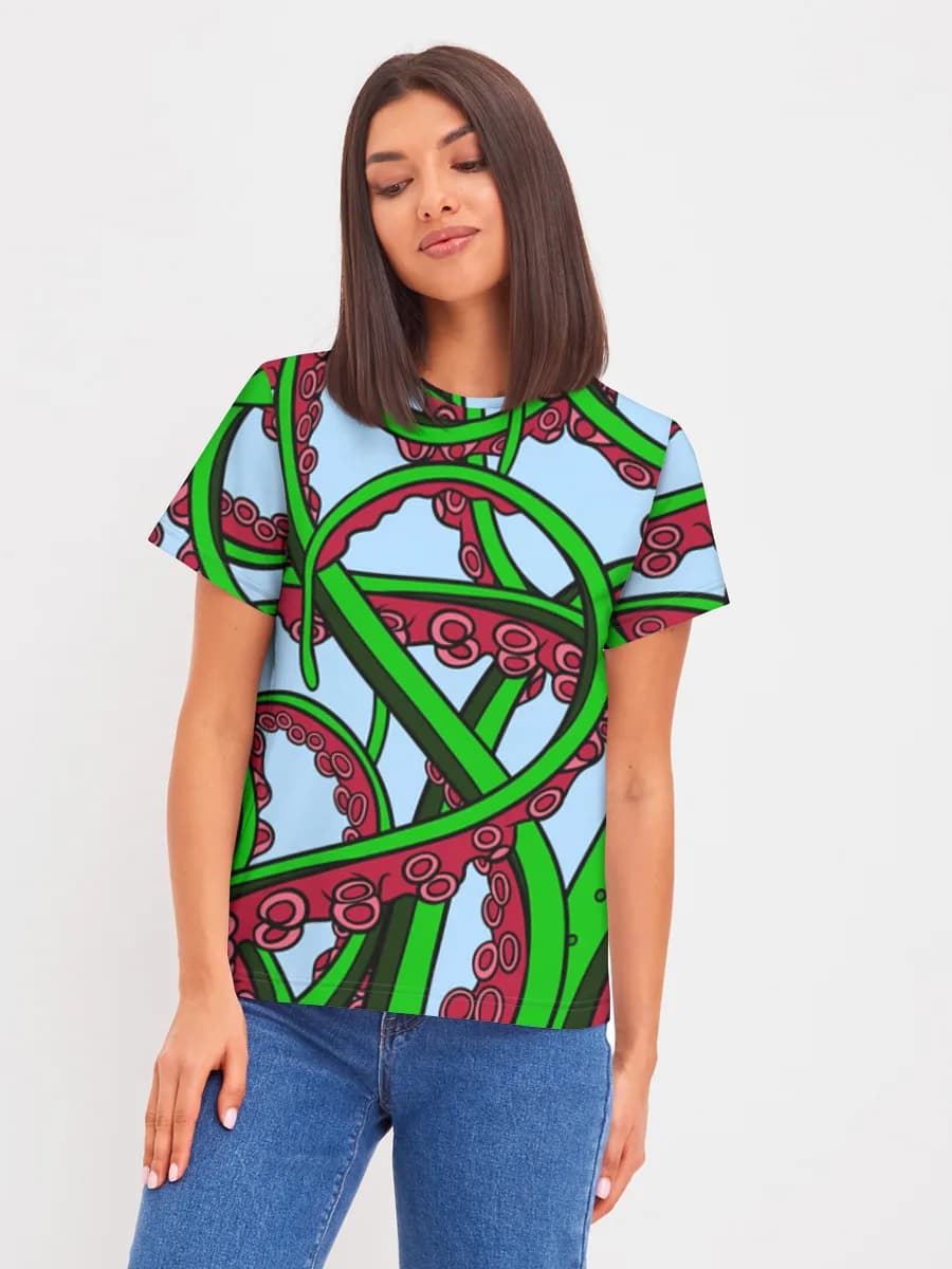 Women's basic cotton T-shirt
