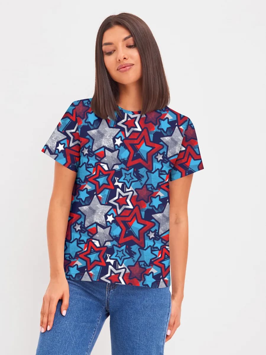 Women's basic cotton T-shirt