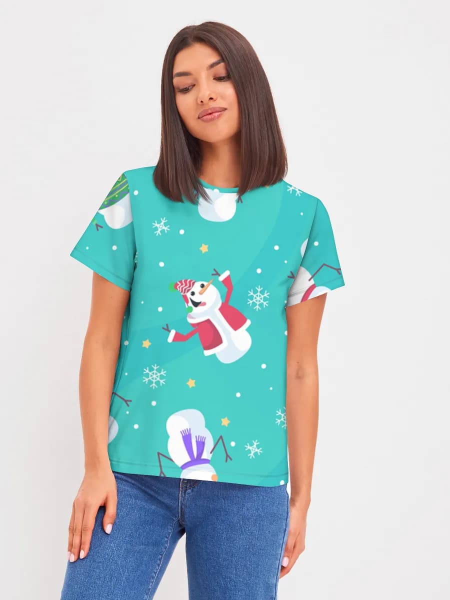 Women's basic cotton T-shirt
