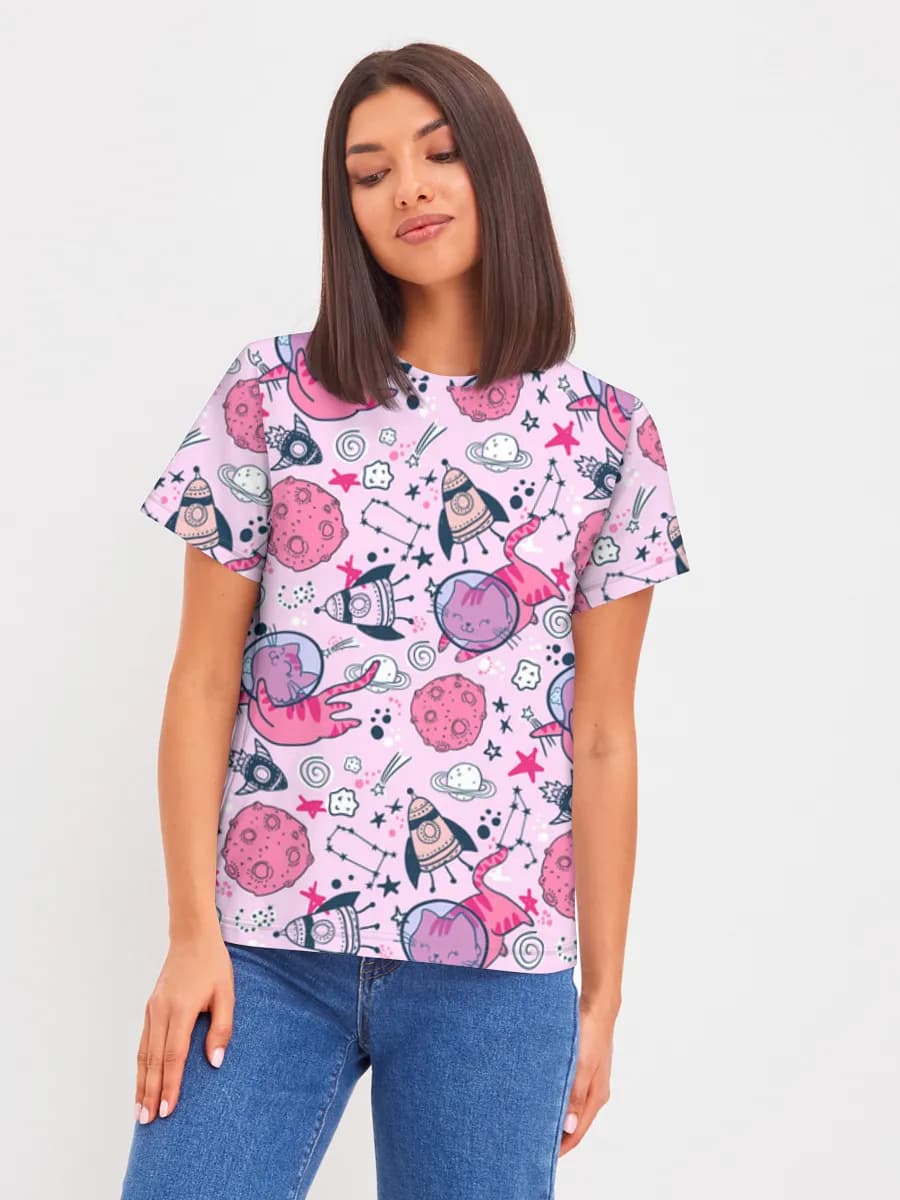 Women's basic cotton T-shirt