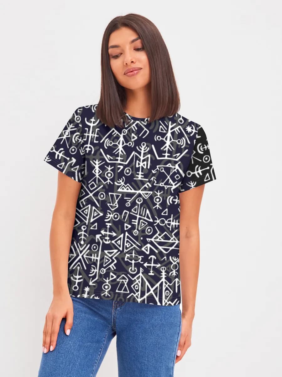 Women's basic cotton T-shirt