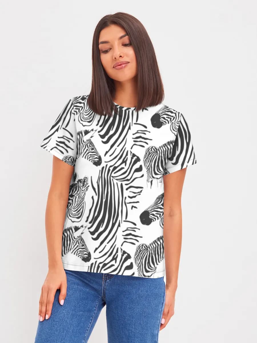 Women's basic cotton T-shirt