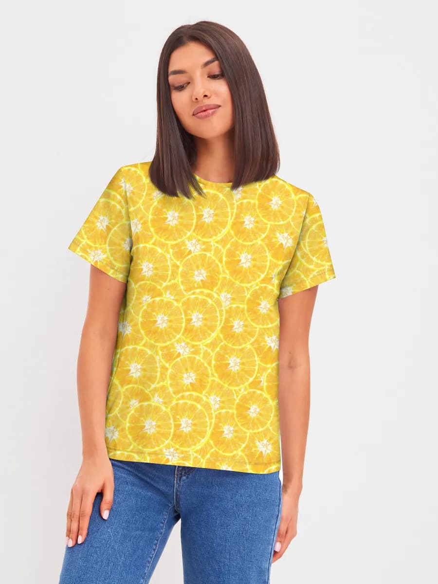Women's basic cotton T-shirt