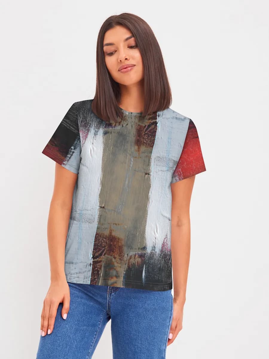Women's basic cotton T-shirt