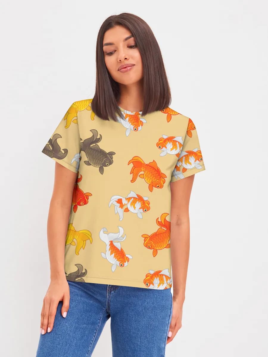 Women's basic cotton T-shirt