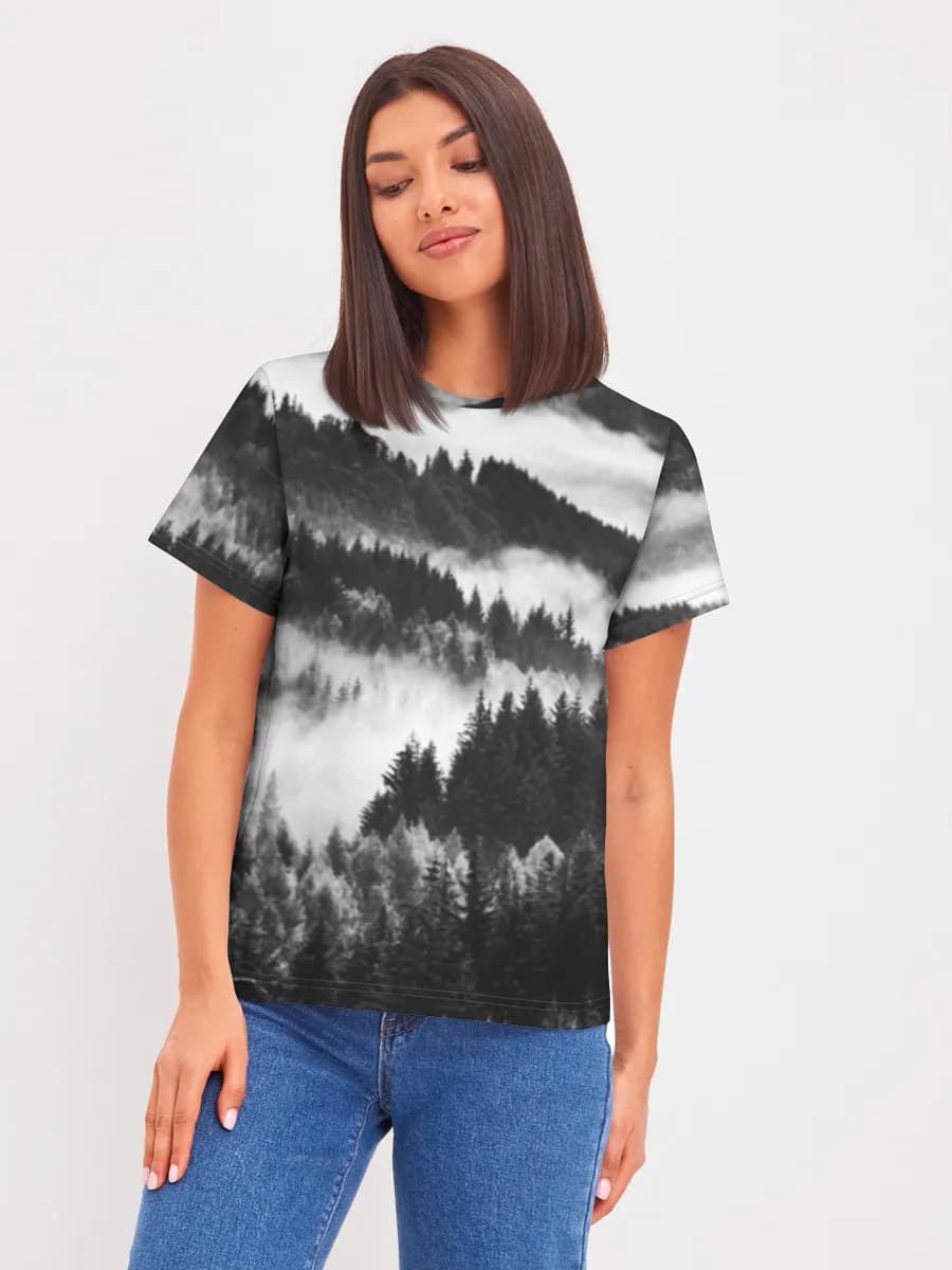 Women's basic cotton T-shirt