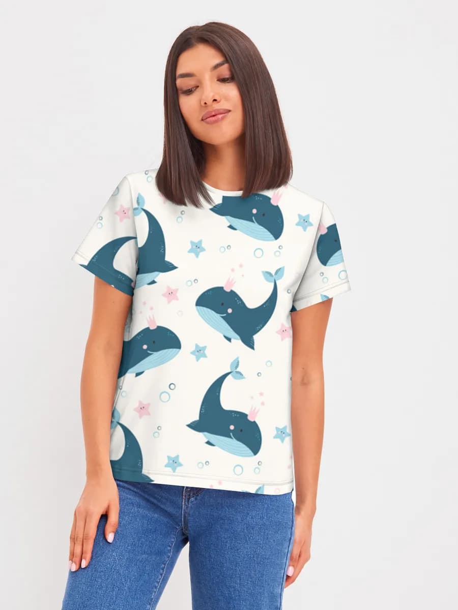 Cute Whale Royalty