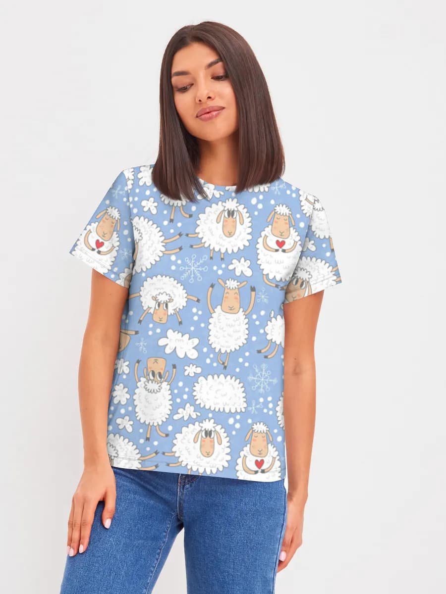 Women's basic cotton T-shirt