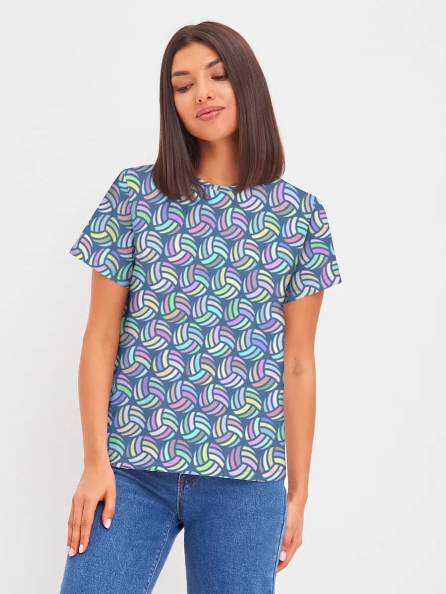 Women's basic cotton T-shirt
