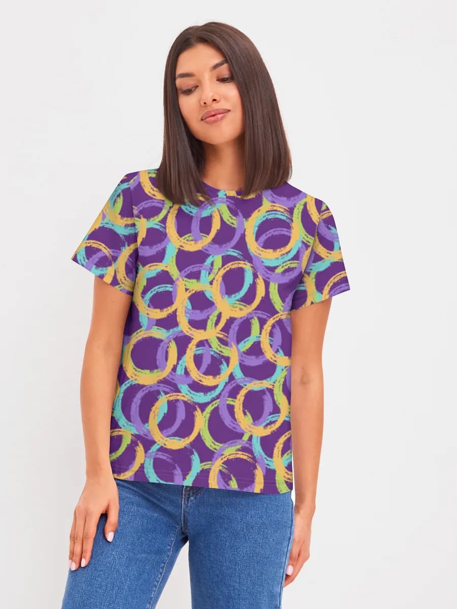 Women's basic cotton T-shirt
