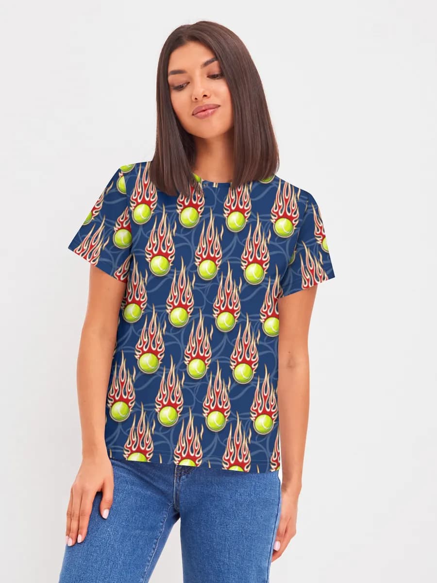 Flaming Tennis Balls