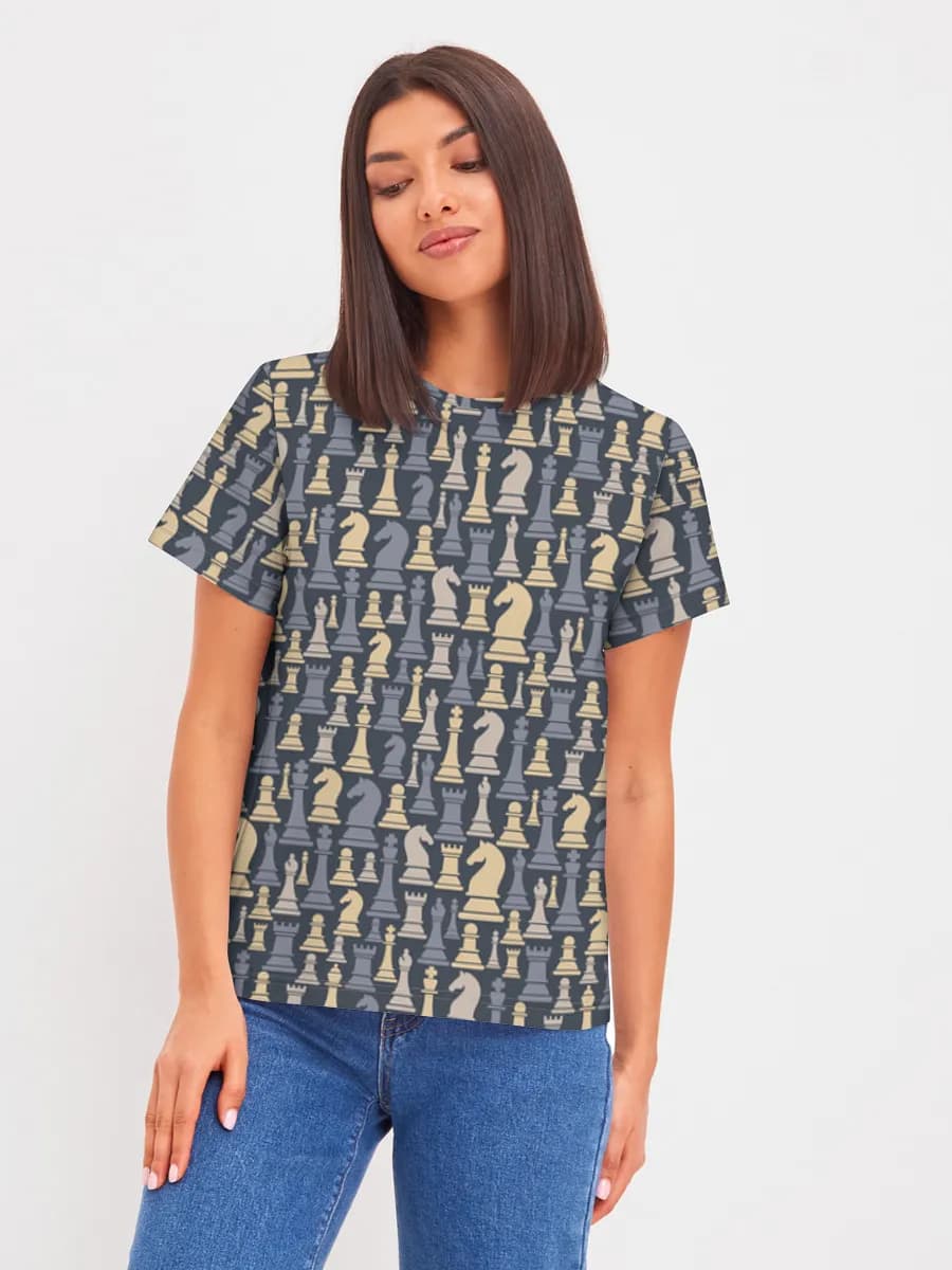 Chess Pieces Allover