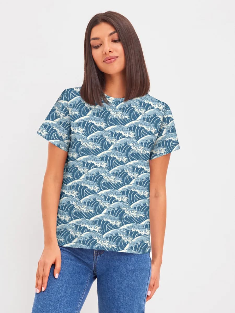 Women's basic cotton T-shirt
