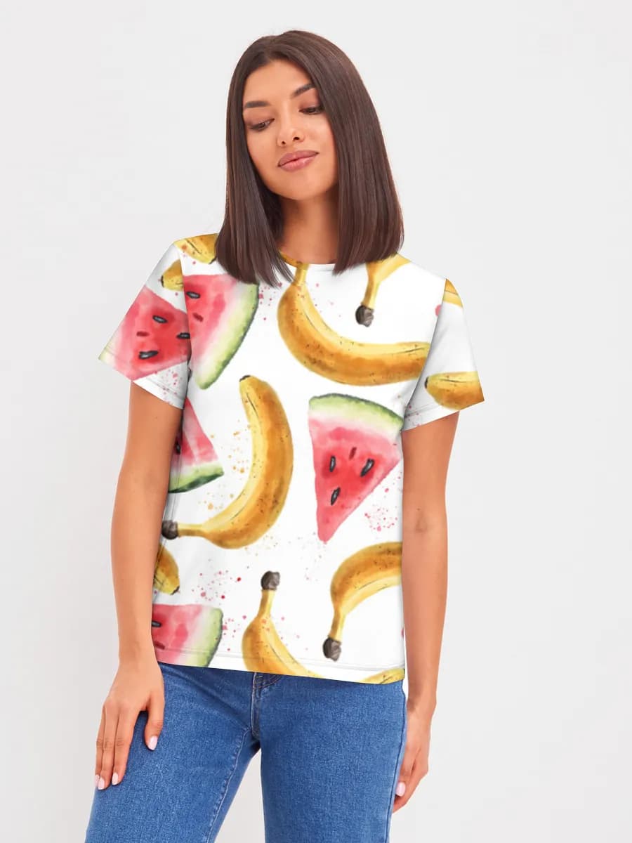 Watercolor Fruit Mix