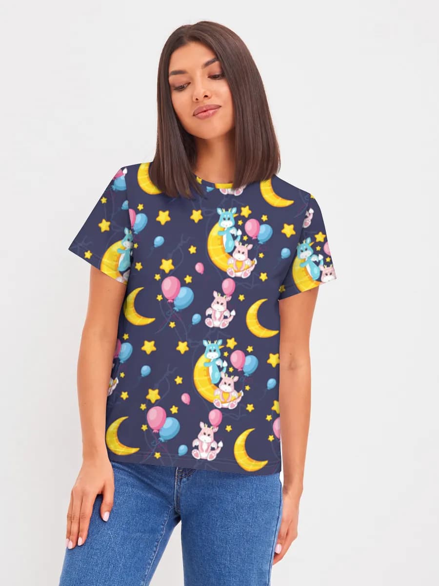 Women's basic cotton T-shirt