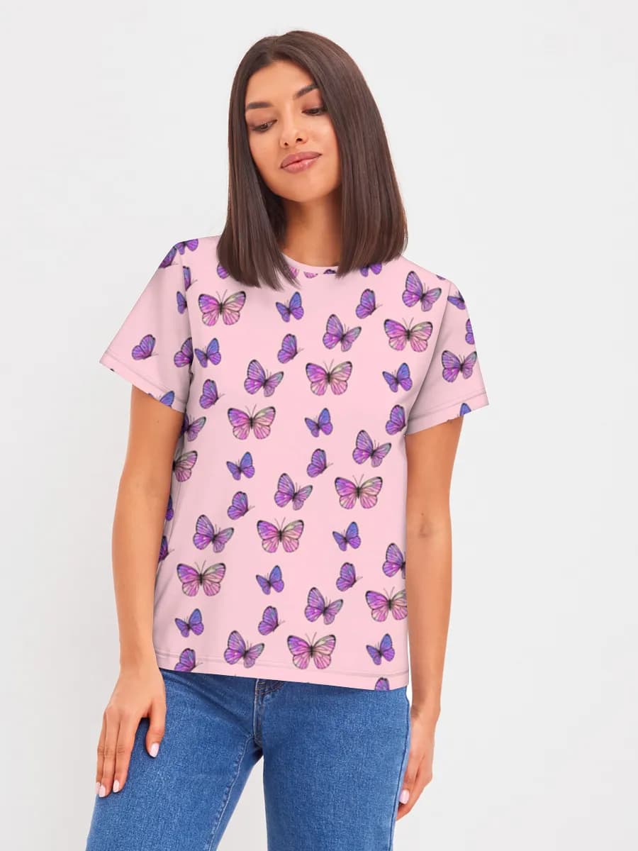 Women's basic cotton T-shirt