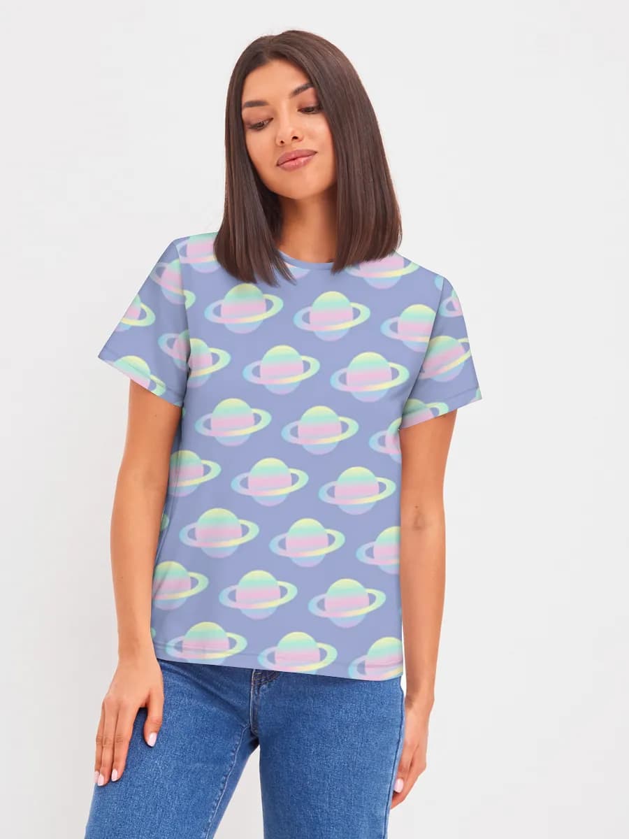 Women's basic cotton T-shirt