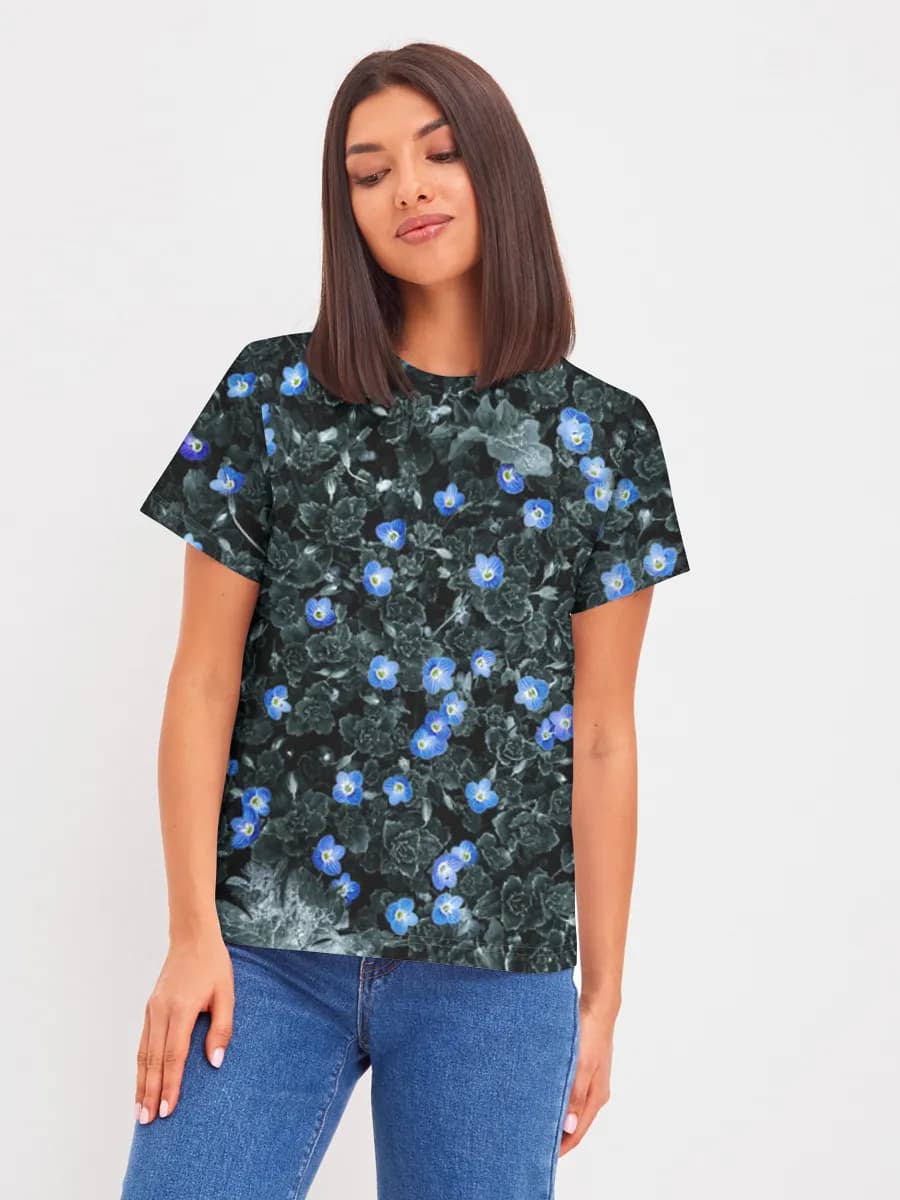 Women's basic cotton T-shirt