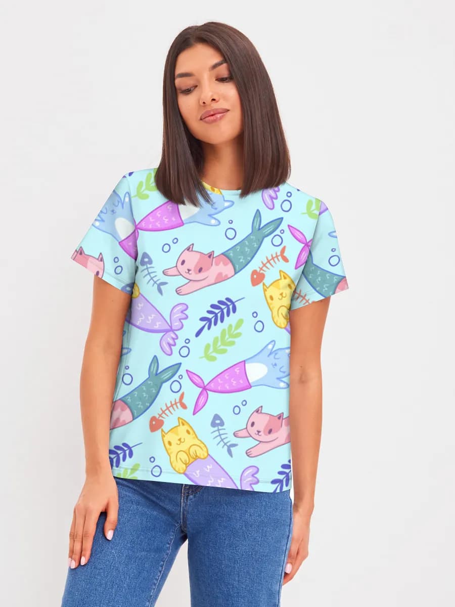 Cute Mermaid Cats