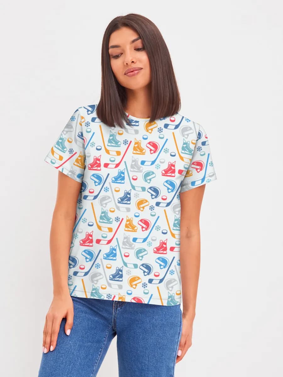 Women's basic cotton T-shirt