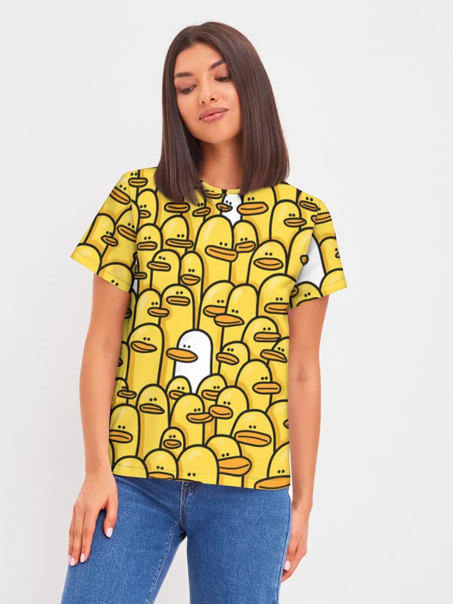 Women's basic cotton T-shirt