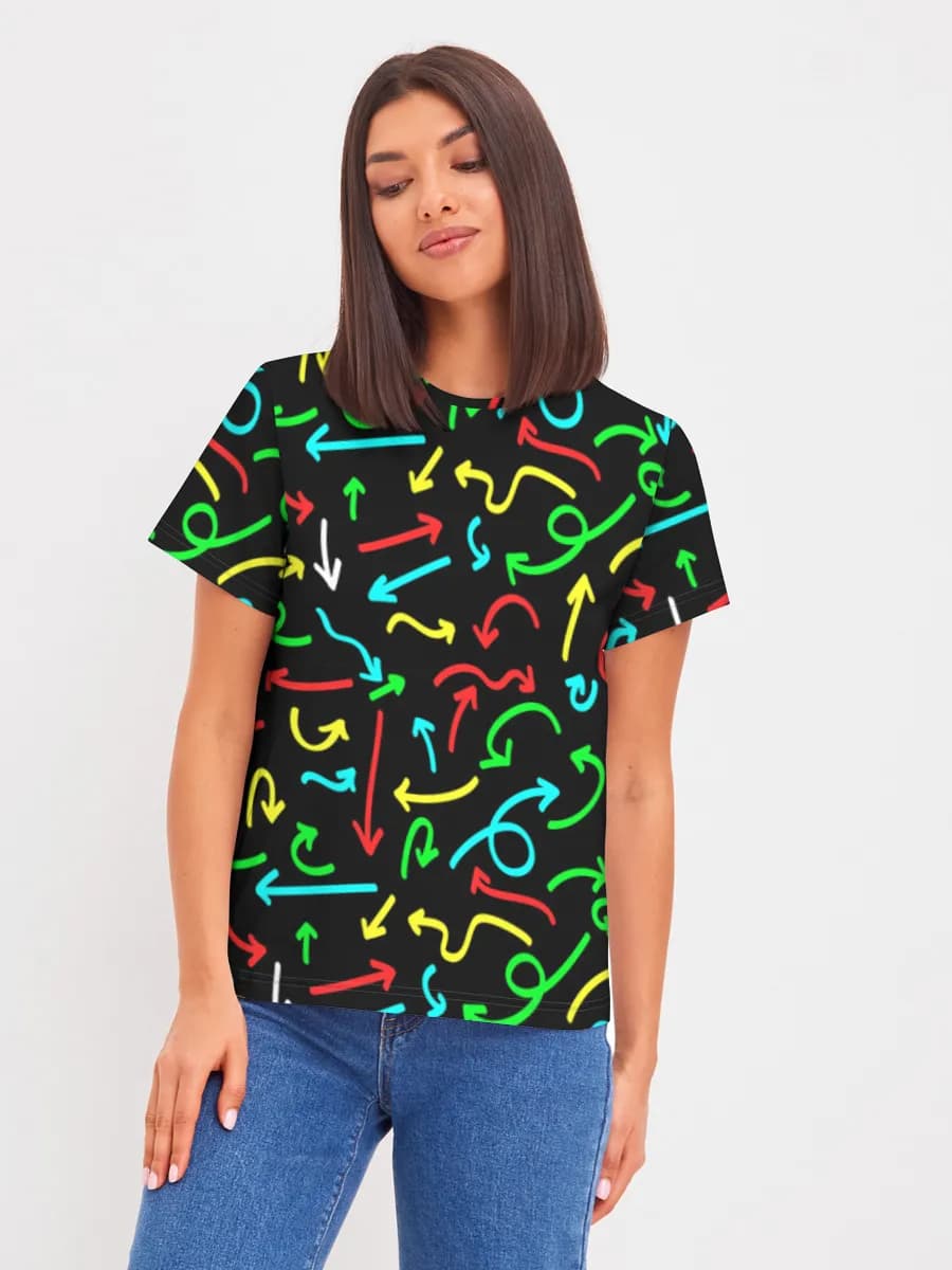 Women's basic cotton T-shirt